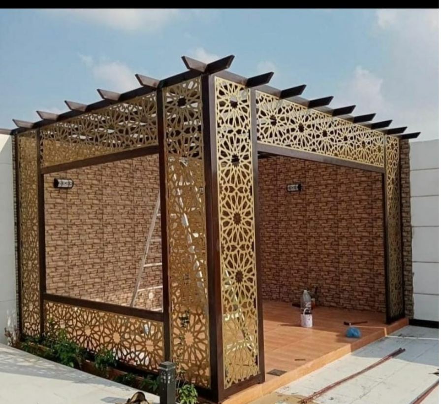 حداد مظلات مداخل فلل جدة  نقوم بتركيب مظلات مداخل الفلل والبيوت والقصور  مظلات مداخل الفلل اجمل انواع المظلات للمداخل باشكال رائعة جدة  شركة تركيب ‫مظلات مداخل الفلل جدة 